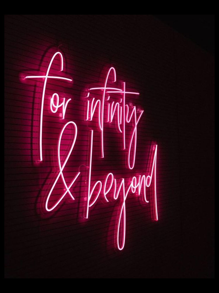 Lighting Decor And Beyond - Enseigne au néon pour l'infini et