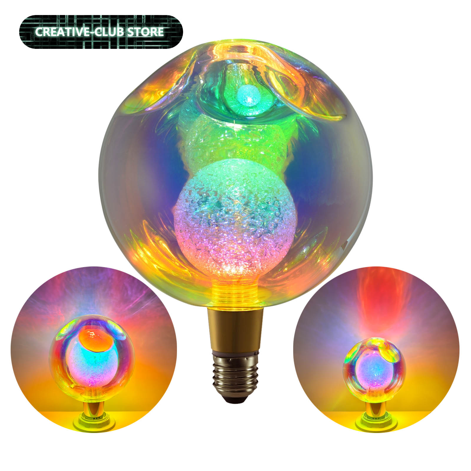 Lighting Decor Ideas - Ampoule LED boule ronde E27 P90