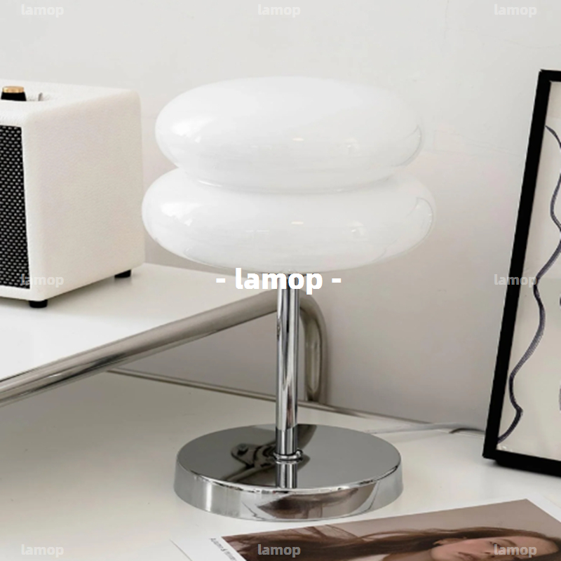 Lighting Decor For Bedroom - Lampe de table Bauhaus Cream-Globe, style