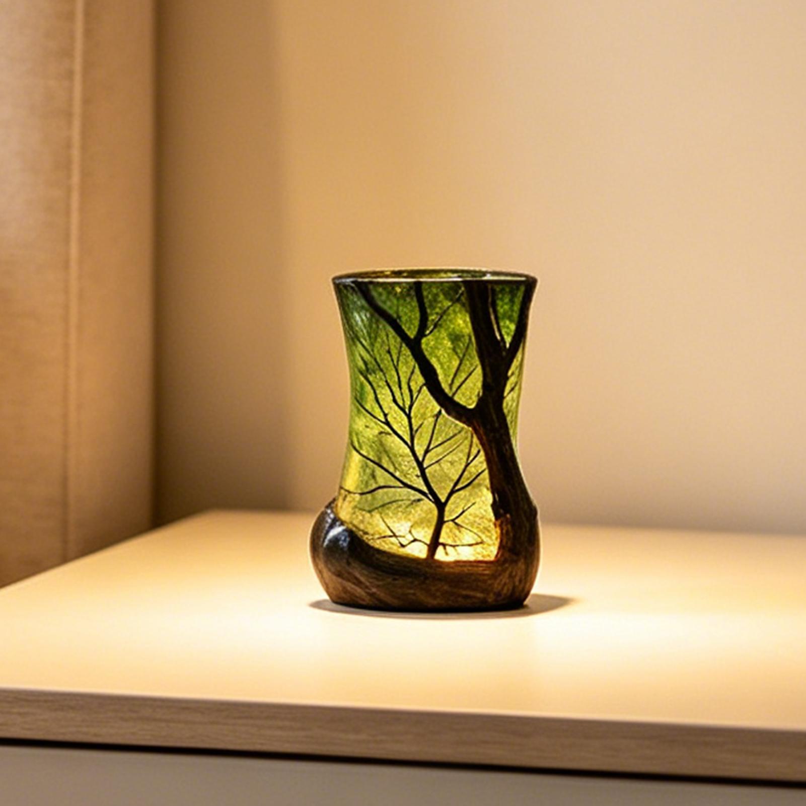 Lighting Decor For Bedroom - Lampe de chevet, veilleuse forêt, lumière