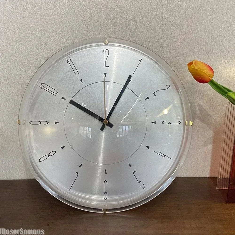 Lighting Home Decor Wall Clocks - GGE horloge murale ronde nordique moderne