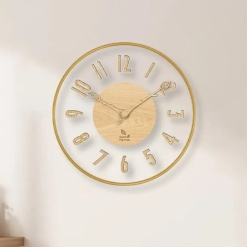 Lighting Home Decor Wall Clocks - Horloges murales intelligentes avec capteur radar