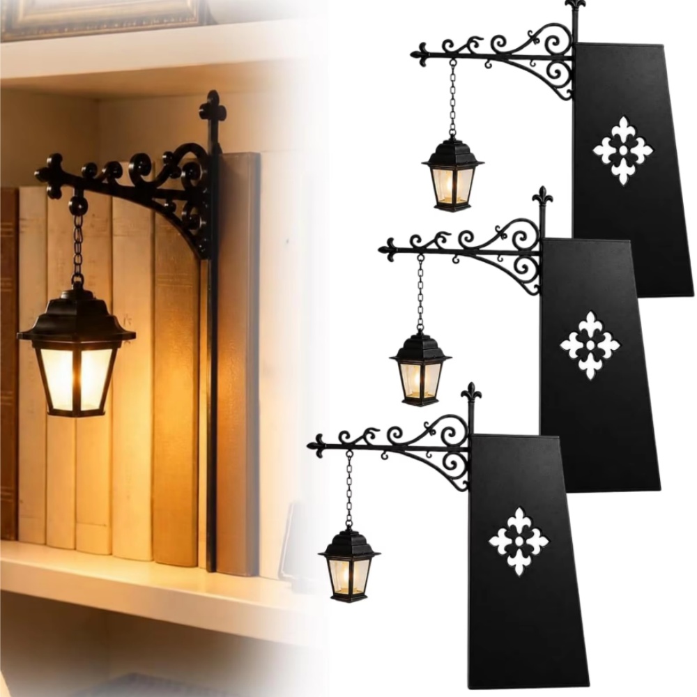 Led Lighting Decor - Lanterne de bibliothèque décorative, éclairage de