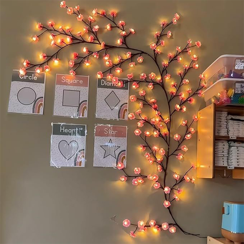 Lighting Tree Decor - Lampe murale LED en forme d'arbre