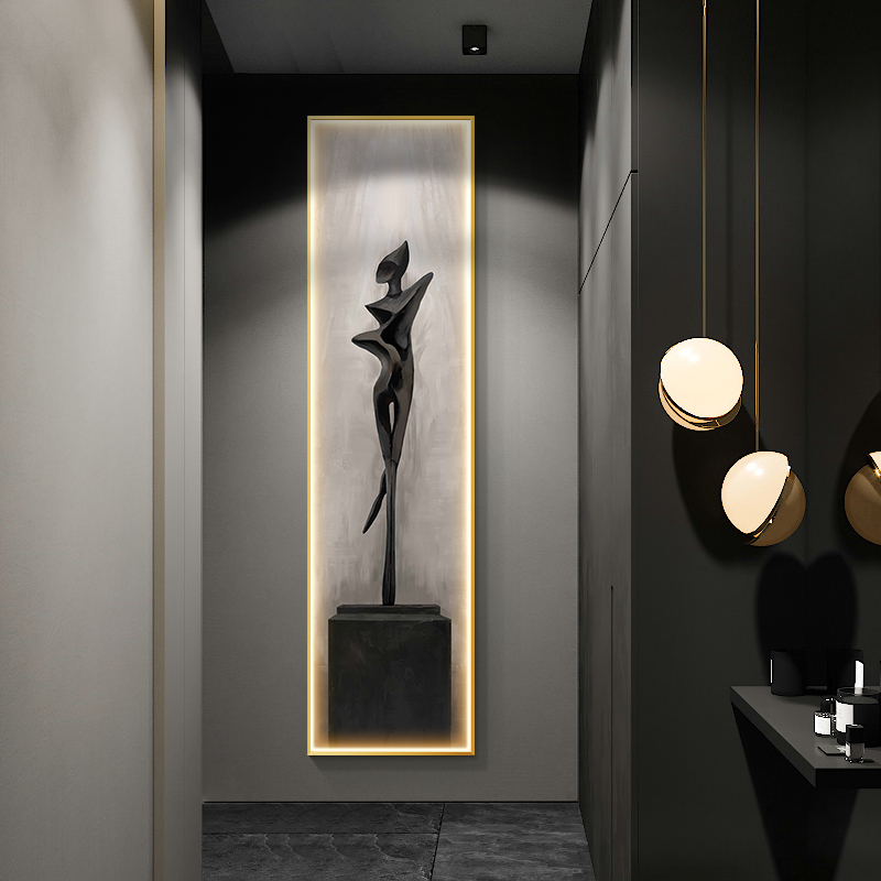 Foyer Lighting Wall Decor - Lampe murale LED moderne abstraite pour