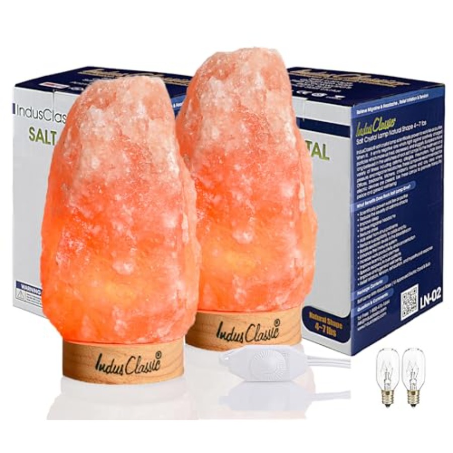 Himalayan Salt Lamp - LN-02 Pack de 2 lampes en