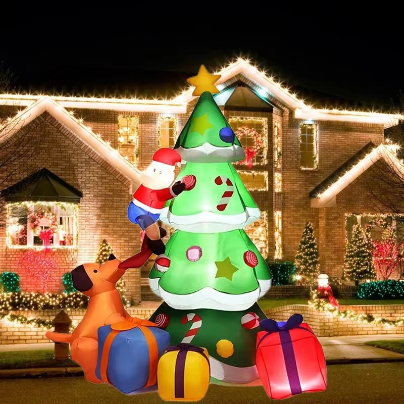 Lighting Tree Decor - Sapin de Noël Gonflable Modèle 7