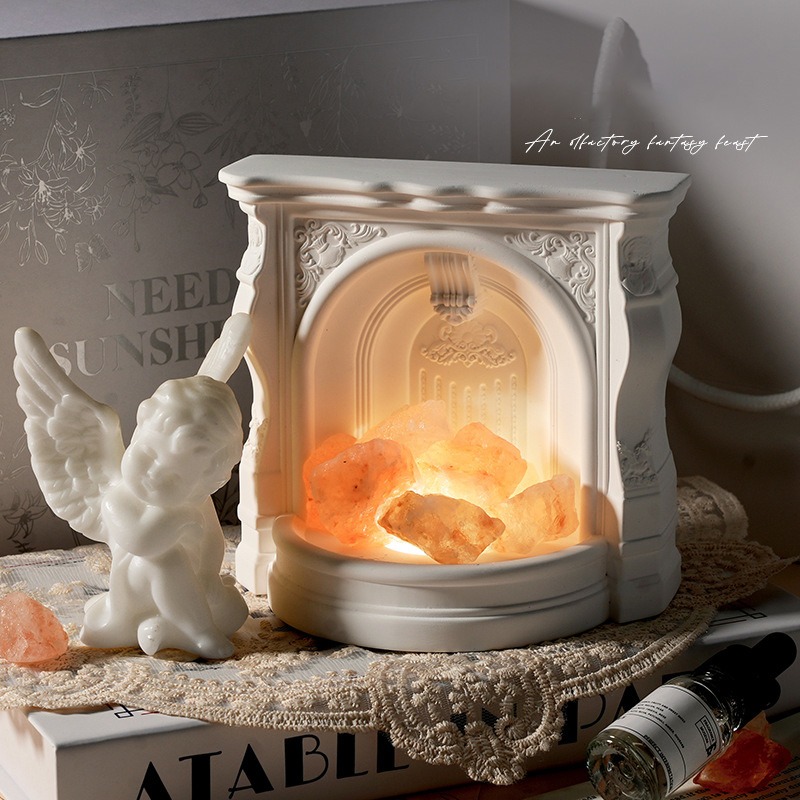 Himalayan Salt Lamp - Lampe de nuit vintage décorative pour