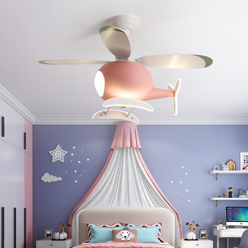 Led Lighting Decor - Ventilateur de plafond LED moderne et