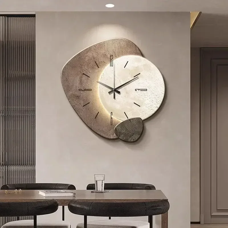 Foyer Lighting Wall Decor - 2025 Horloge moderne avec lumière Design
