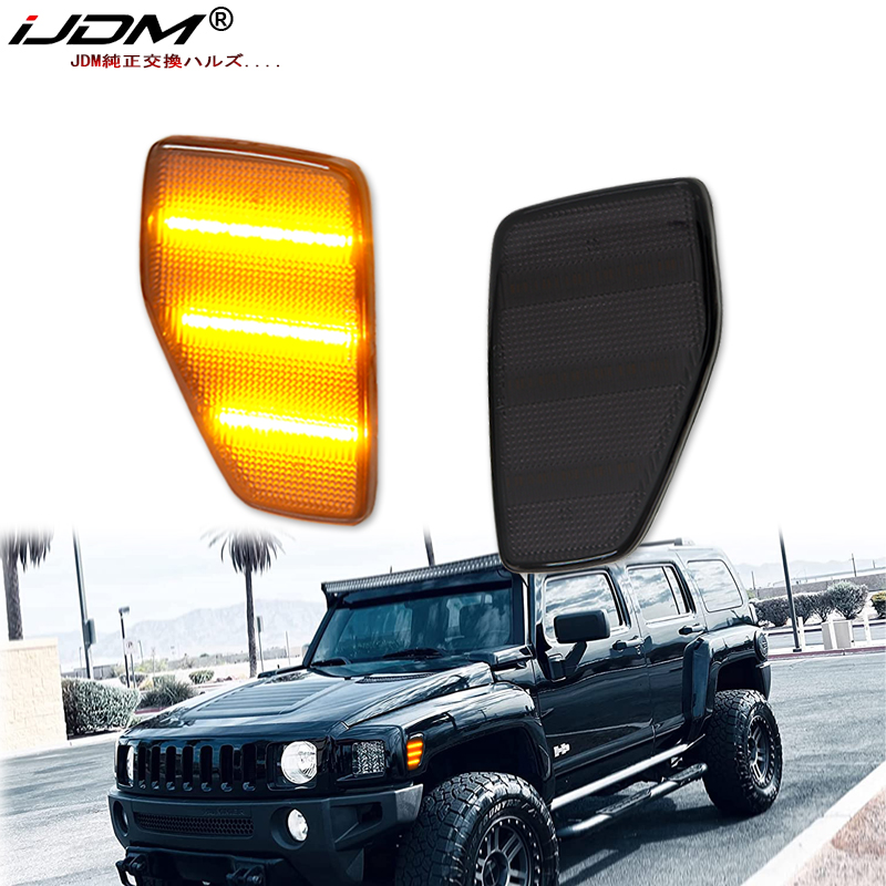 Ambient Led Strip - iJDM Bande LED triple rangée ambre