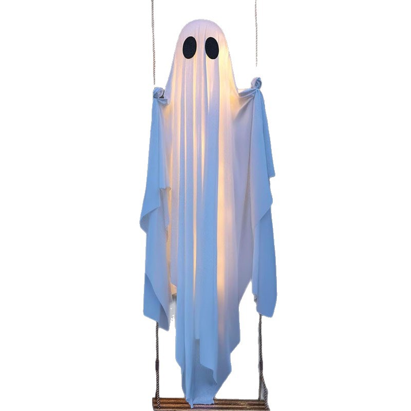 Lighting Tree Decor - Décoration d'Halloween : Fantôme Suspendu avec