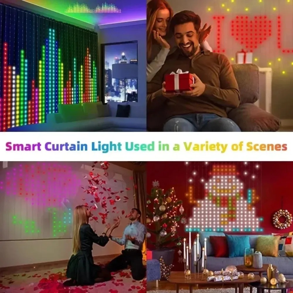Rideaux lumineux LED à pixels  - Fairy Light Curtain avis et prix