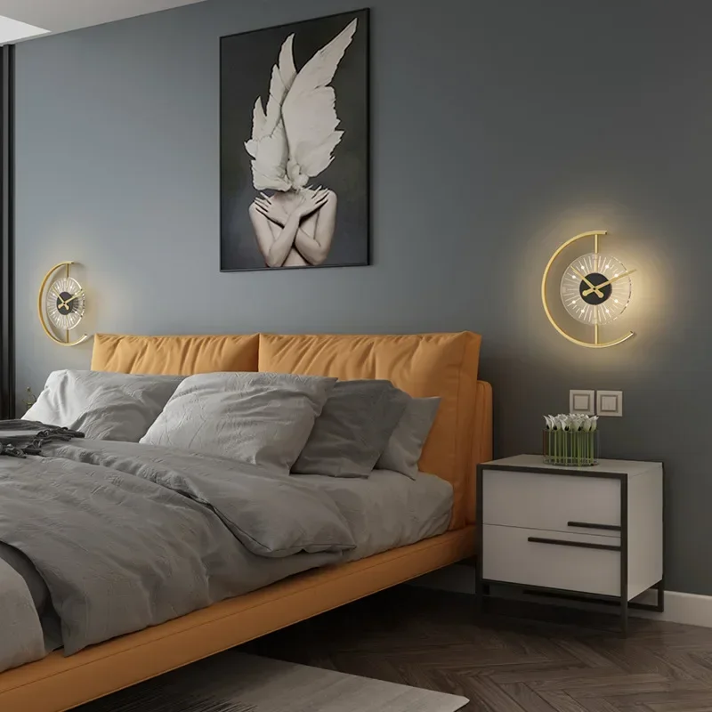 Applique murale LED moderne av - Lighting Home Decor Wall Clocks avis et prix