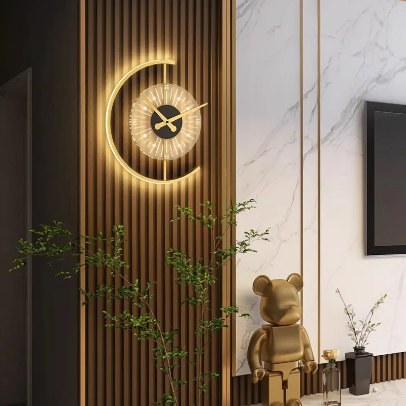 Applique murale LED moderne av - Lighting Home Decor Wall Clocks avis et prix