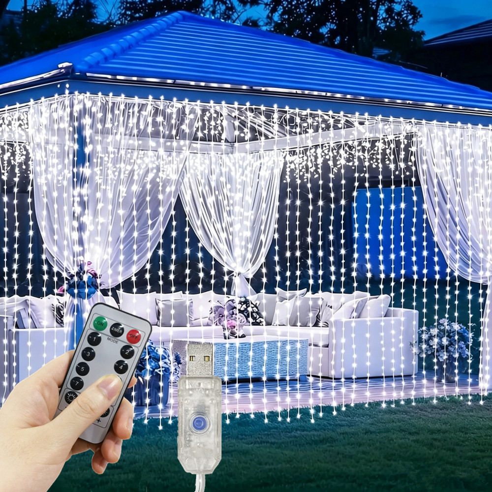 Guirlande lumineuse féerique 3 - Fairy Light Curtain avis et prix