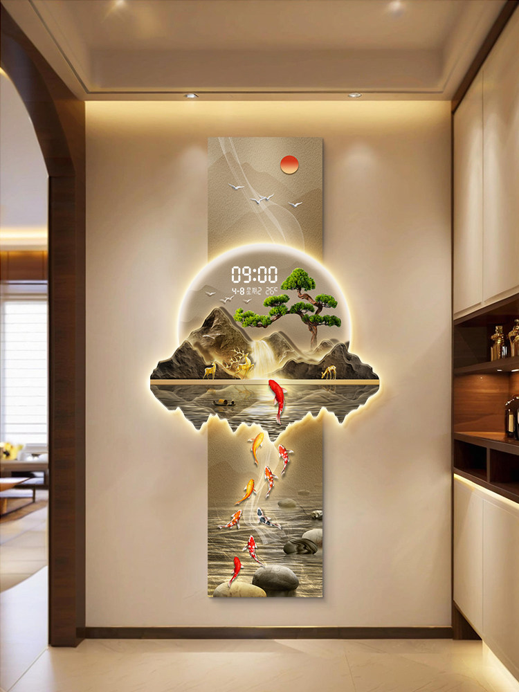 Horloge Murale de Luxe Design  - Lighting Home Decor Wall Clocks avis et prix