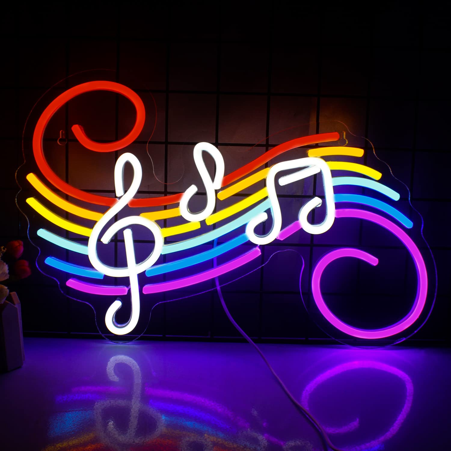 Enseigne néon notes de musique - Lighting Decoration Wedding avis et prix