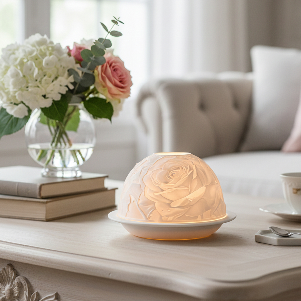 Bougeoir élégant en porcelaine - Lighting Decoration Wedding avis et prix