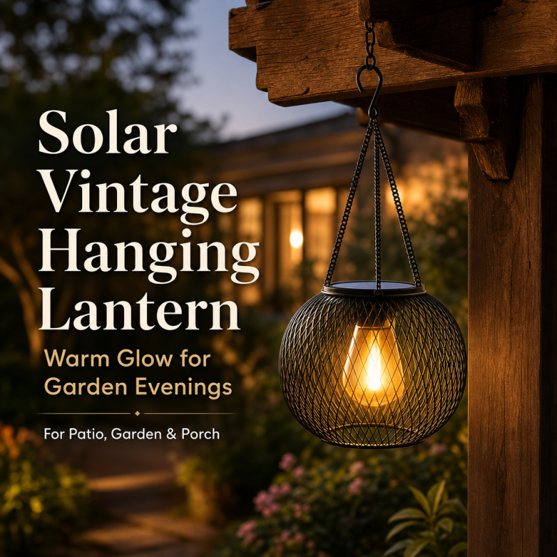 Lampe solaire LED suspendue po - Lighting Decor Ideas avis et prix
