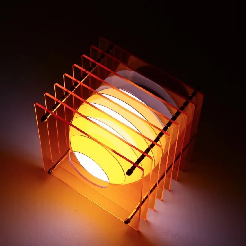 Lampe lunaire en acrylique à m - Lighting Decor Ideas avis et prix