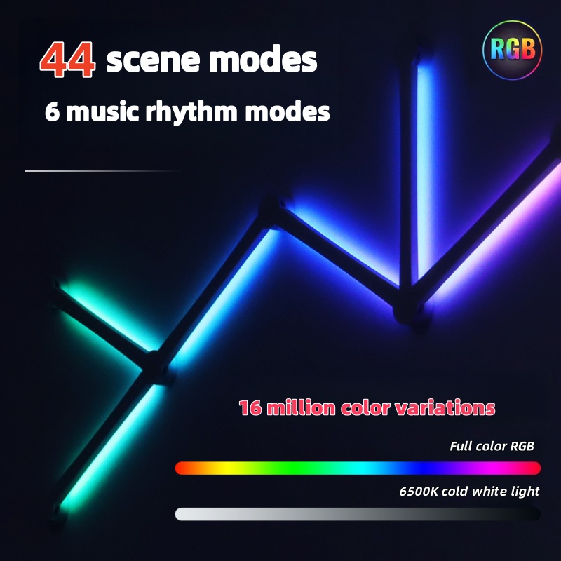 Lumière d'ambiance colorée RGB - Foyer Lighting Wall Decor avis et prix