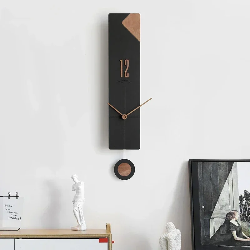 Horloges de luxe légères nordi - Lighting Home Decor Wall Clocks avis et prix