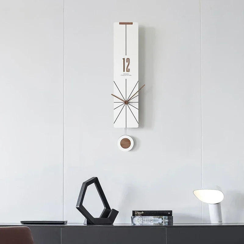 Horloges de luxe légères nordi - Lighting Home Decor Wall Clocks avis et prix
