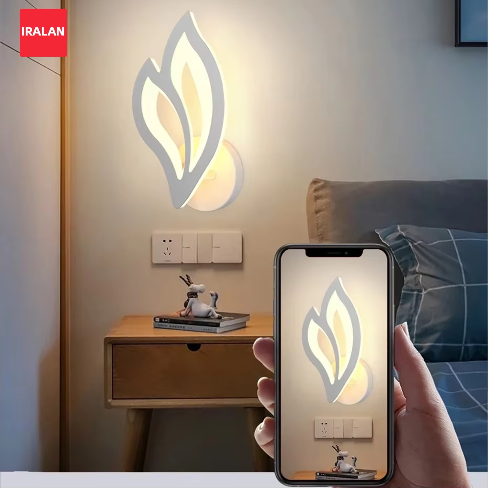 Lampe murale LED créative en f - Foyer Lighting Wall Decor avis et prix