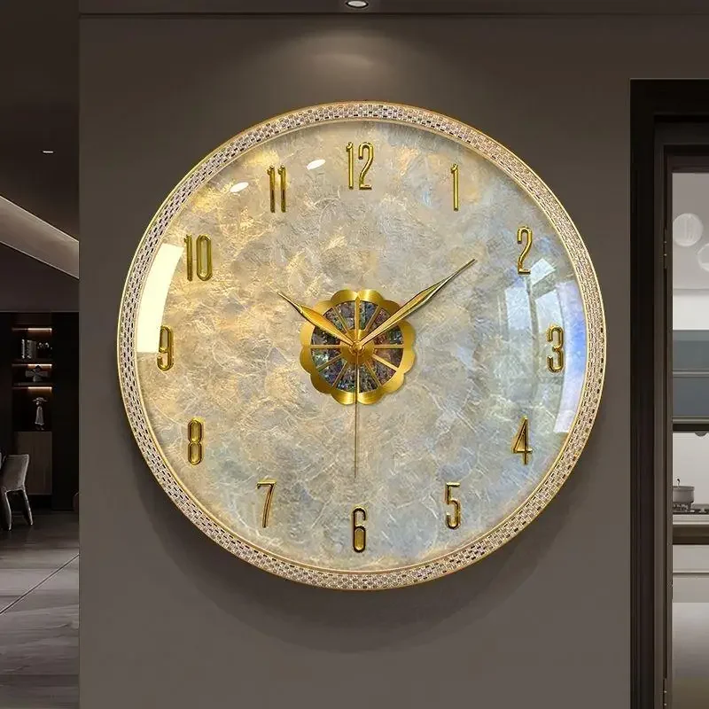 Lumière moderne luxe salon hor - Lighting Home Decor Wall Clocks avis et prix