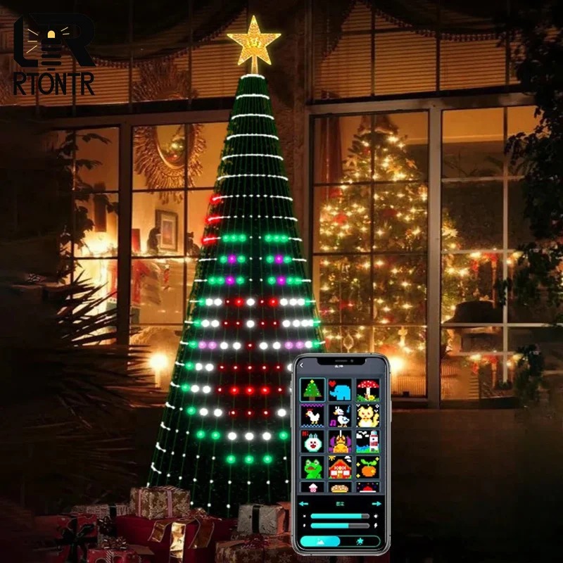 Guirlandes lumineuses LED RGB  - Lighting Tree Decor avis et prix