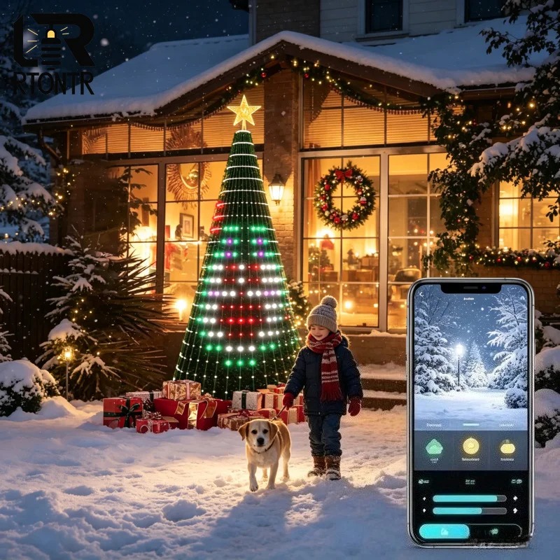 Guirlandes lumineuses LED RGB  - Lighting Tree Decor avis et prix