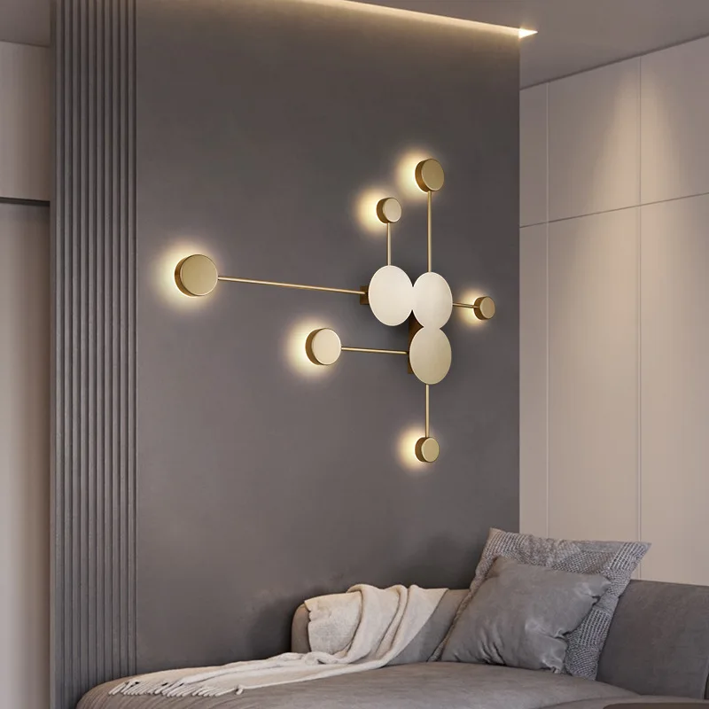 Applique murale LED moderne po - Lighting Home Decor Wall Clocks avis et prix