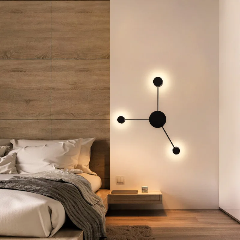 Applique murale LED moderne po - Lighting Home Decor Wall Clocks avis et prix