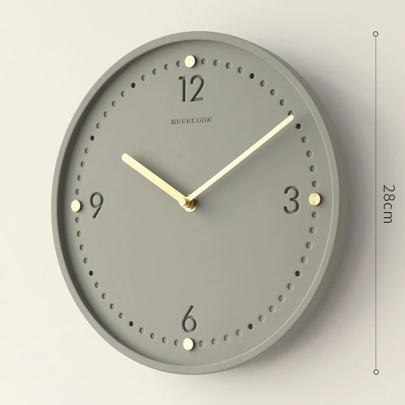 Horloges murales silencieuses  - Lighting Home Decor Wall Clocks avis et prix