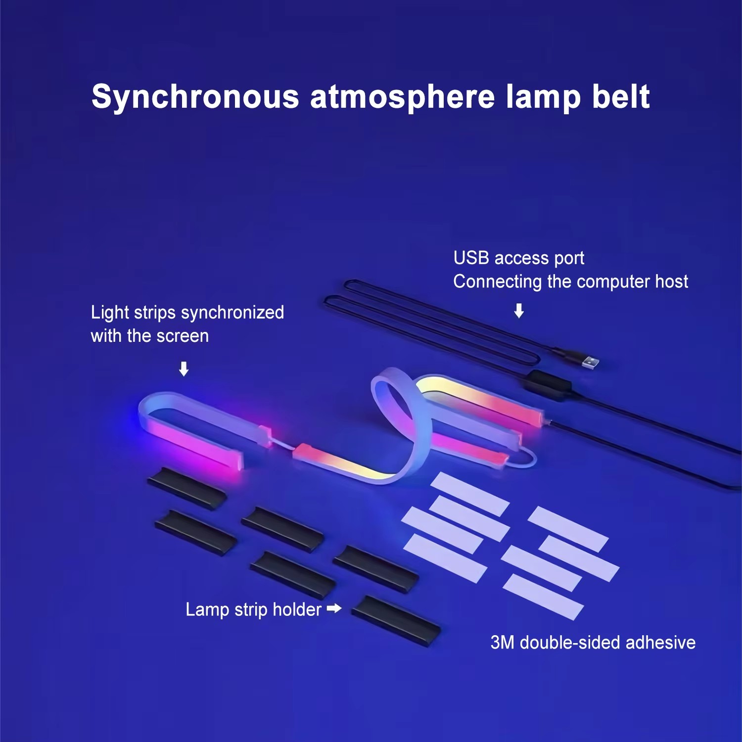 Bande lumineuse de jeu RGB, ré - Ambient Led Strip avis et prix