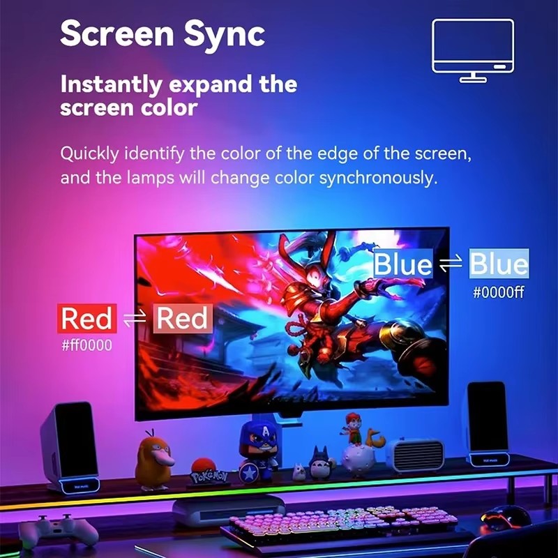 Bande lumineuse RGB pour jeux, - Ambient Led Strip avis et prix