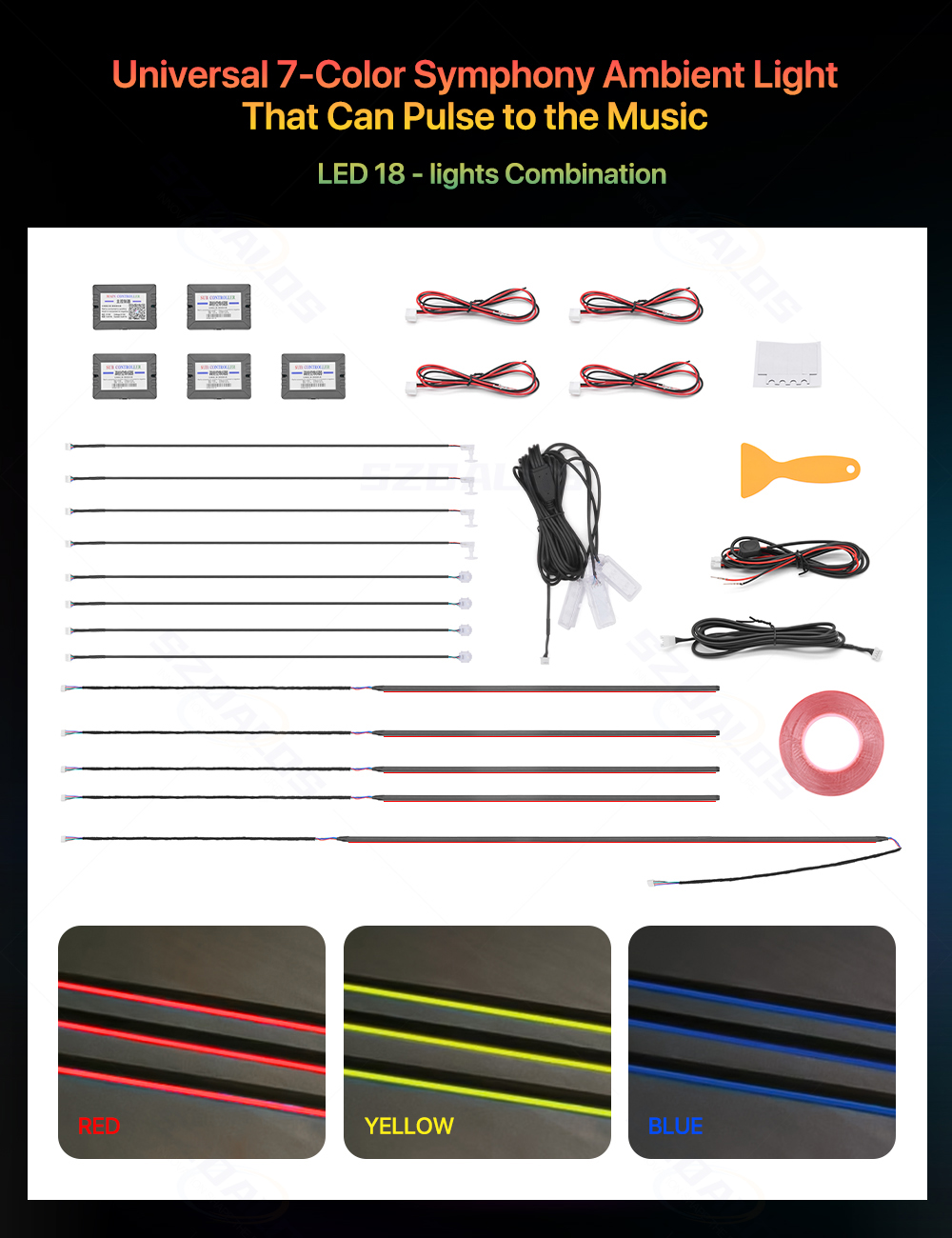Kit d'éclairage d'ambiance pou - Ambient Led Strip avis et prix