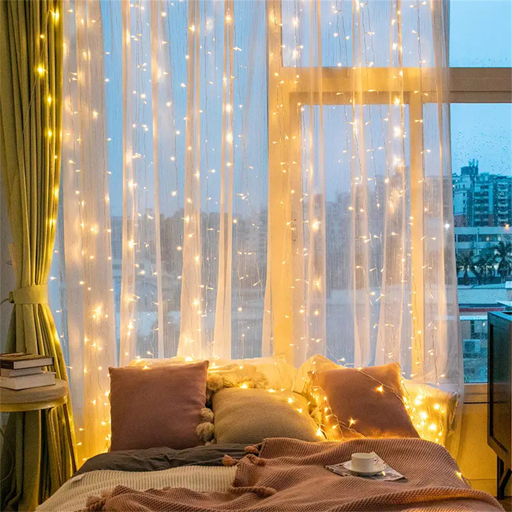 Décoration de Noël 2026, guirl - Fairy Light Curtain avis et prix