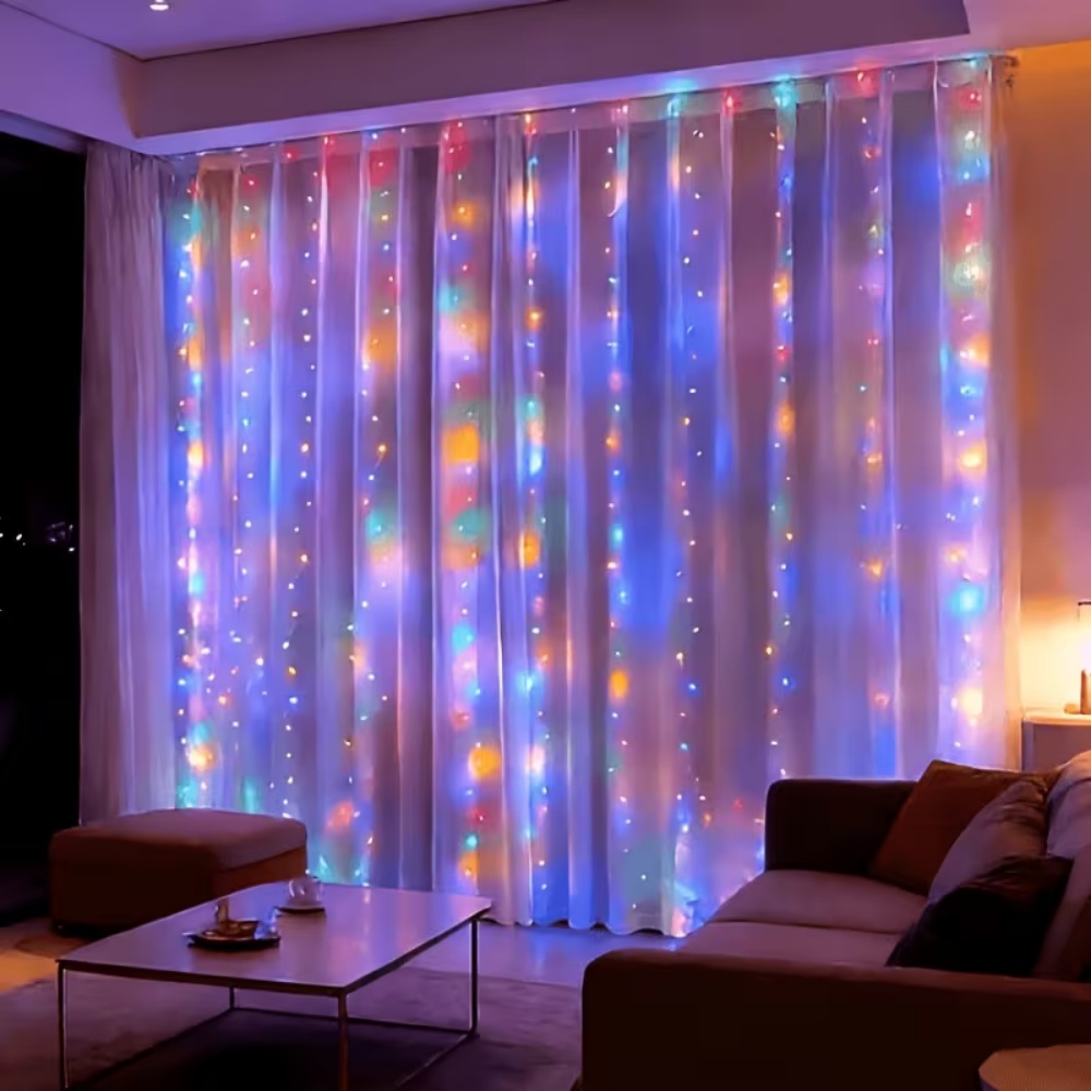 Décoration de Noël 2026, guirl - Fairy Light Curtain avis et prix