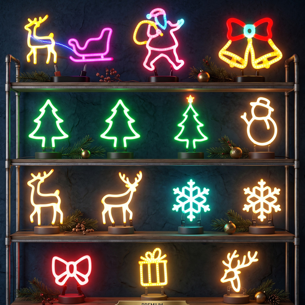 Décoration de Noël : Enseigne  - Lighting Tree Decor avis et prix