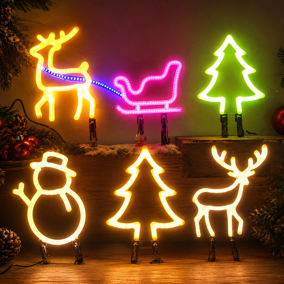 Décoration de Noël : Enseigne  - Lighting Tree Decor avis et prix