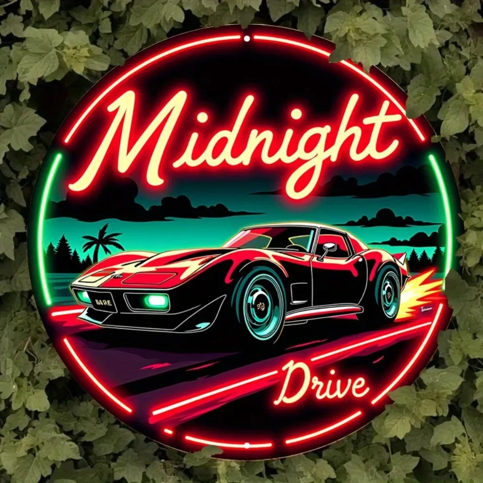 Panneau de voiture au néon vin - Lighting Decor Ideas avis et prix