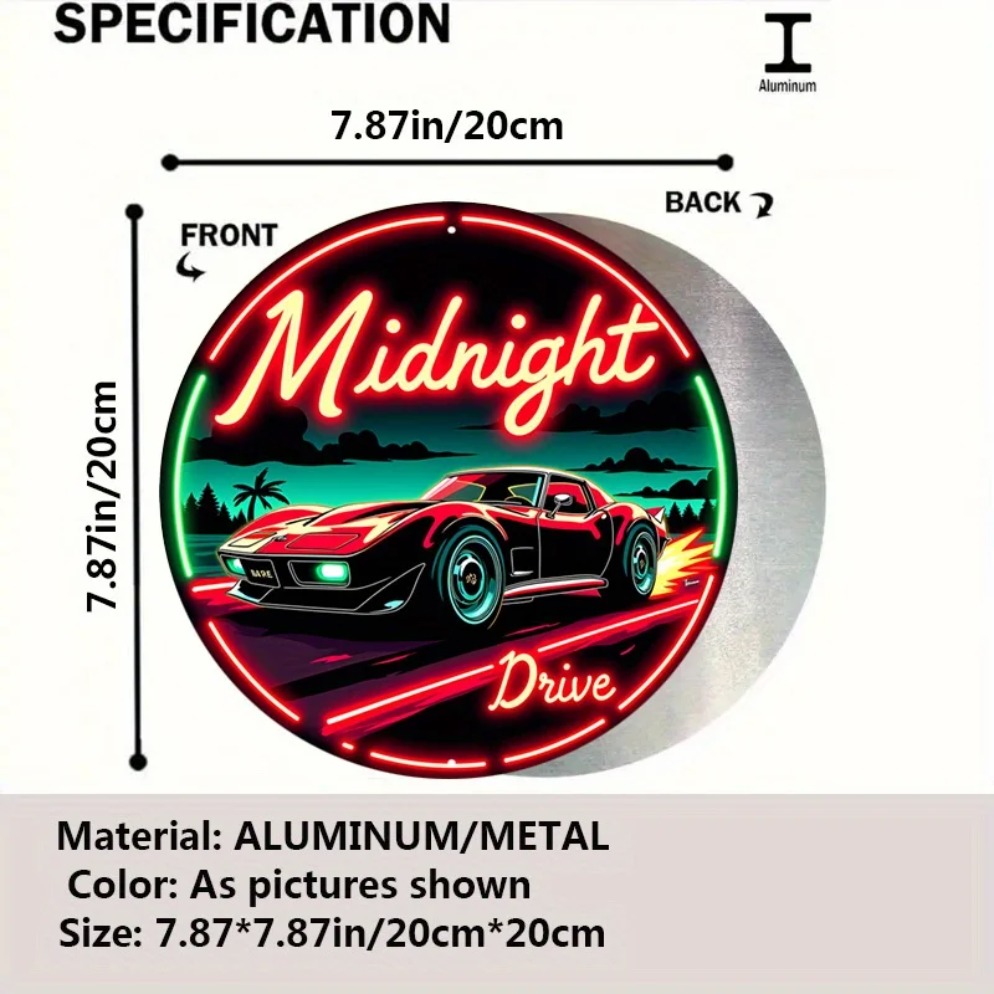 Panneau de voiture au néon vin - Lighting Decor Ideas avis et prix