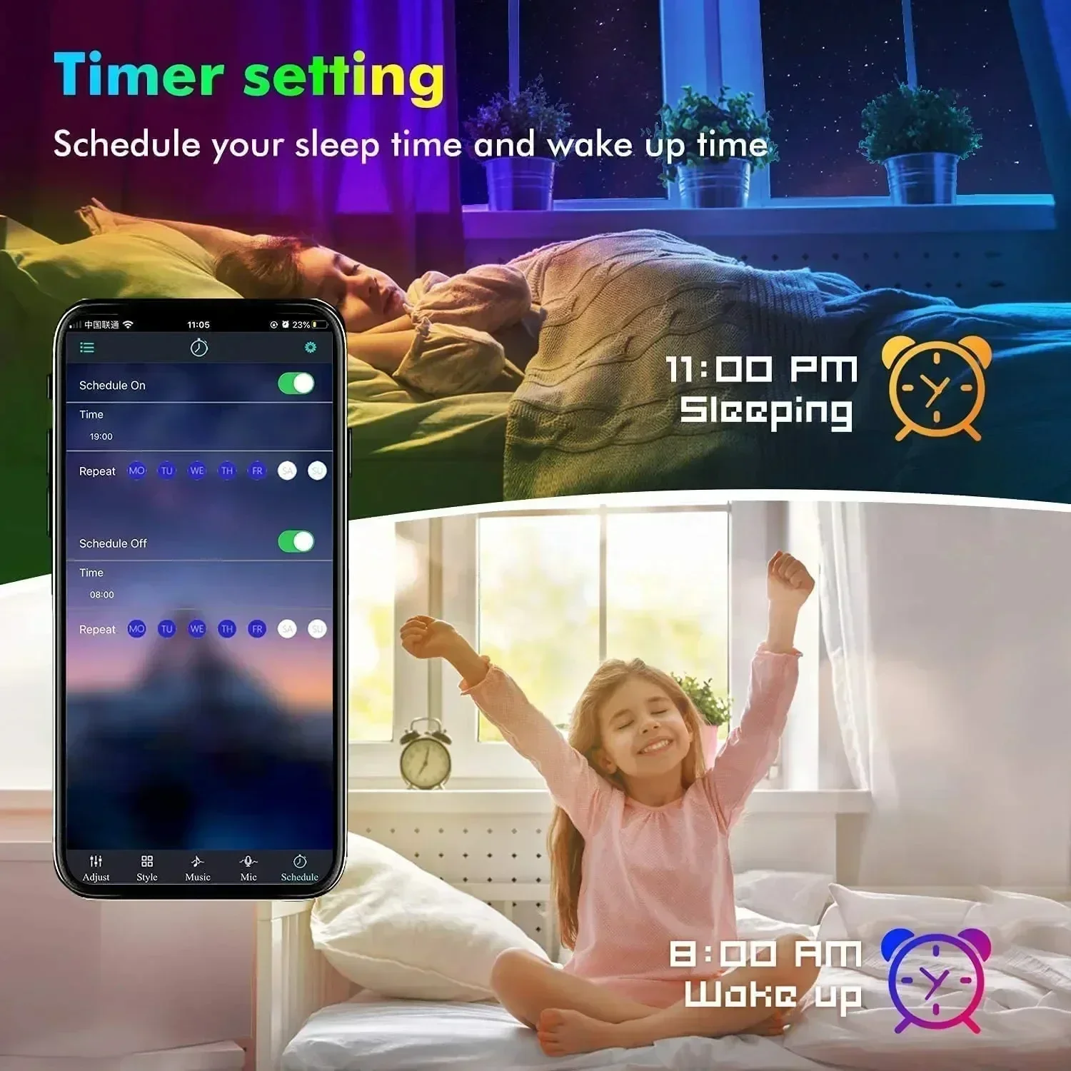 Bande lumineuse LED RGB intell - Ambient Led Strip avis et prix