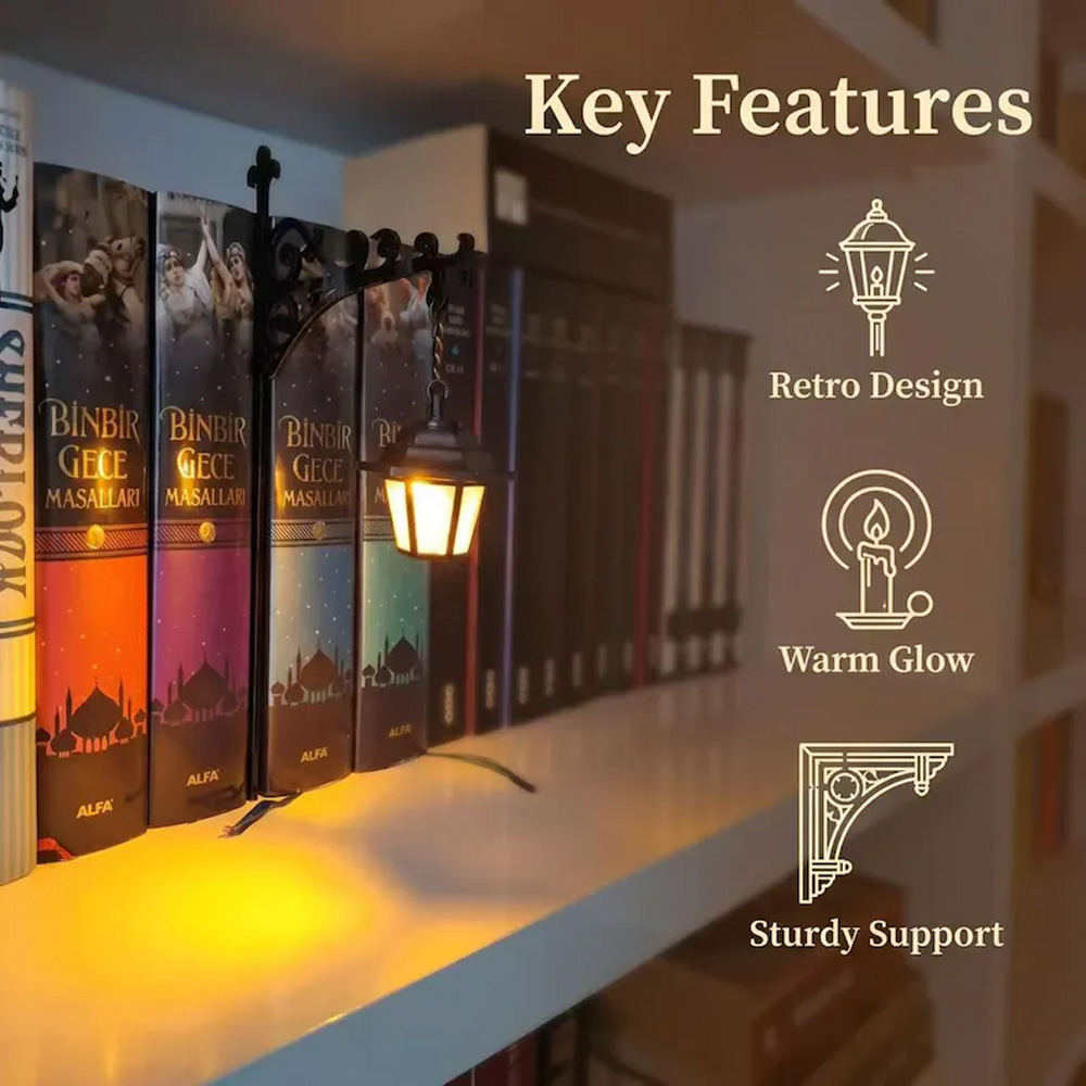 Lanterne de bibliothèque décor - Led Lighting Decor avis et prix