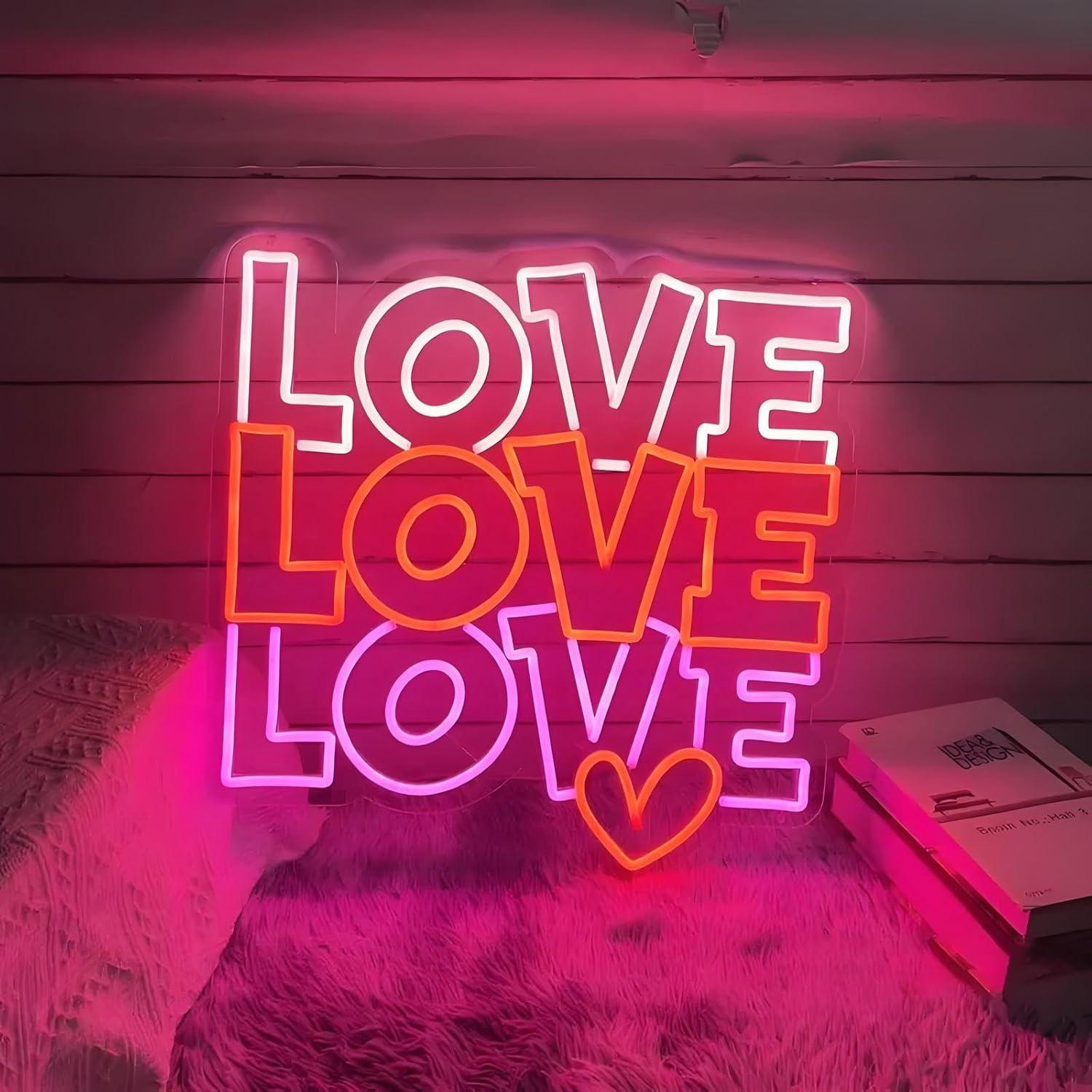Enseigne néon « Love » à LED U - Lighting Decoration Wedding avis et prix