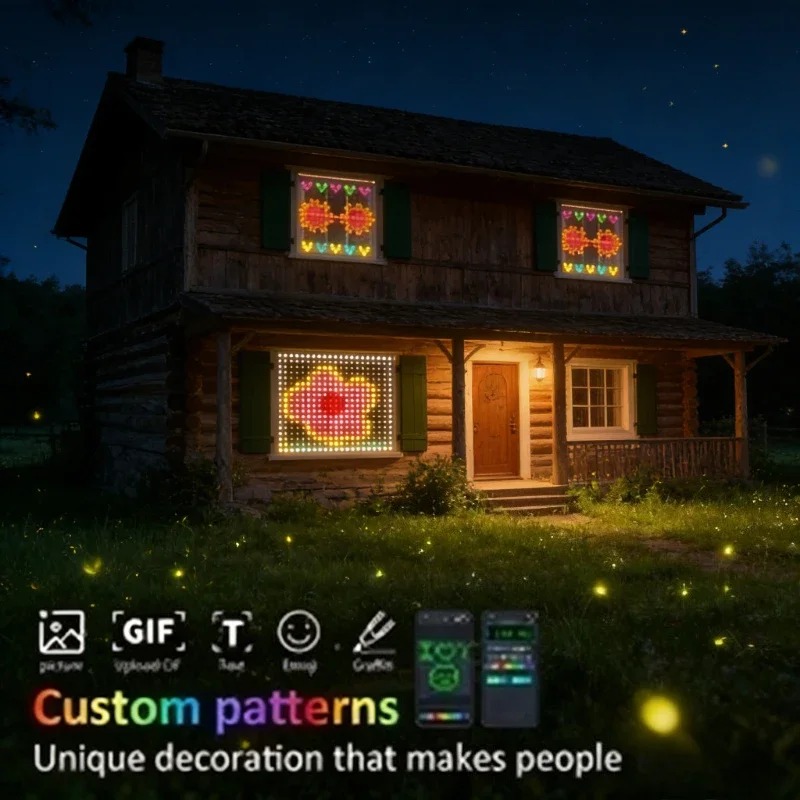 Rideaux lumineux LED contrôlés - Fairy Light Curtain avis et prix