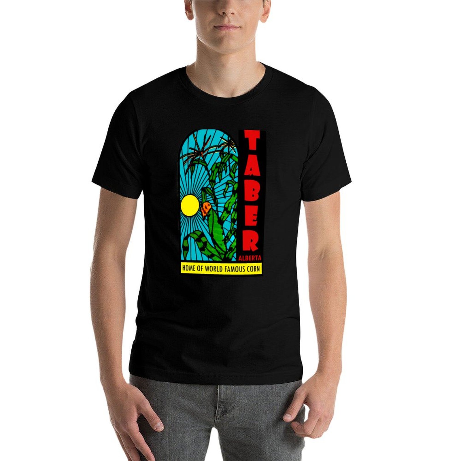 T-shirt Taber Alberta Corn Vin - Alberta Lighting & Decor Edmonton Ab avis et prix