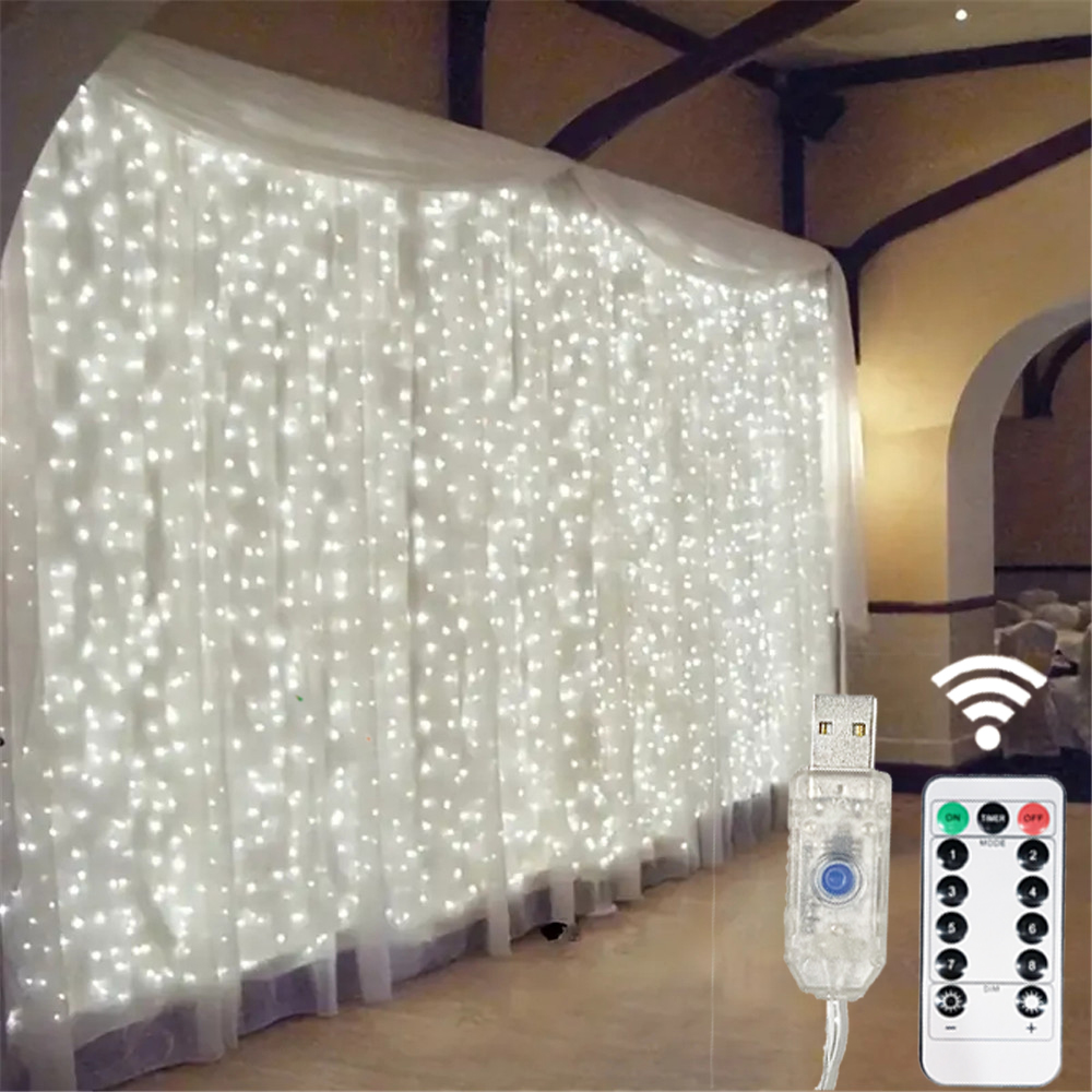 Guirlande lumineuse LED pour N - Fairy Light Curtain avis et prix